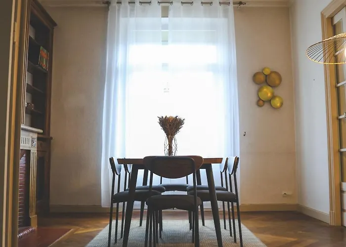 Le Nid Urbain, Terrasse, Garage Et Confort Apartament